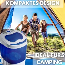 Steinborg Mini-Waschmaschine Camping 3kg Schleuderfunktion 150 W