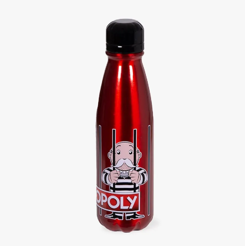 Stor - Aluminiumflasche - Monopoly (600ml) Trinkflasche Flasche Sportflasche