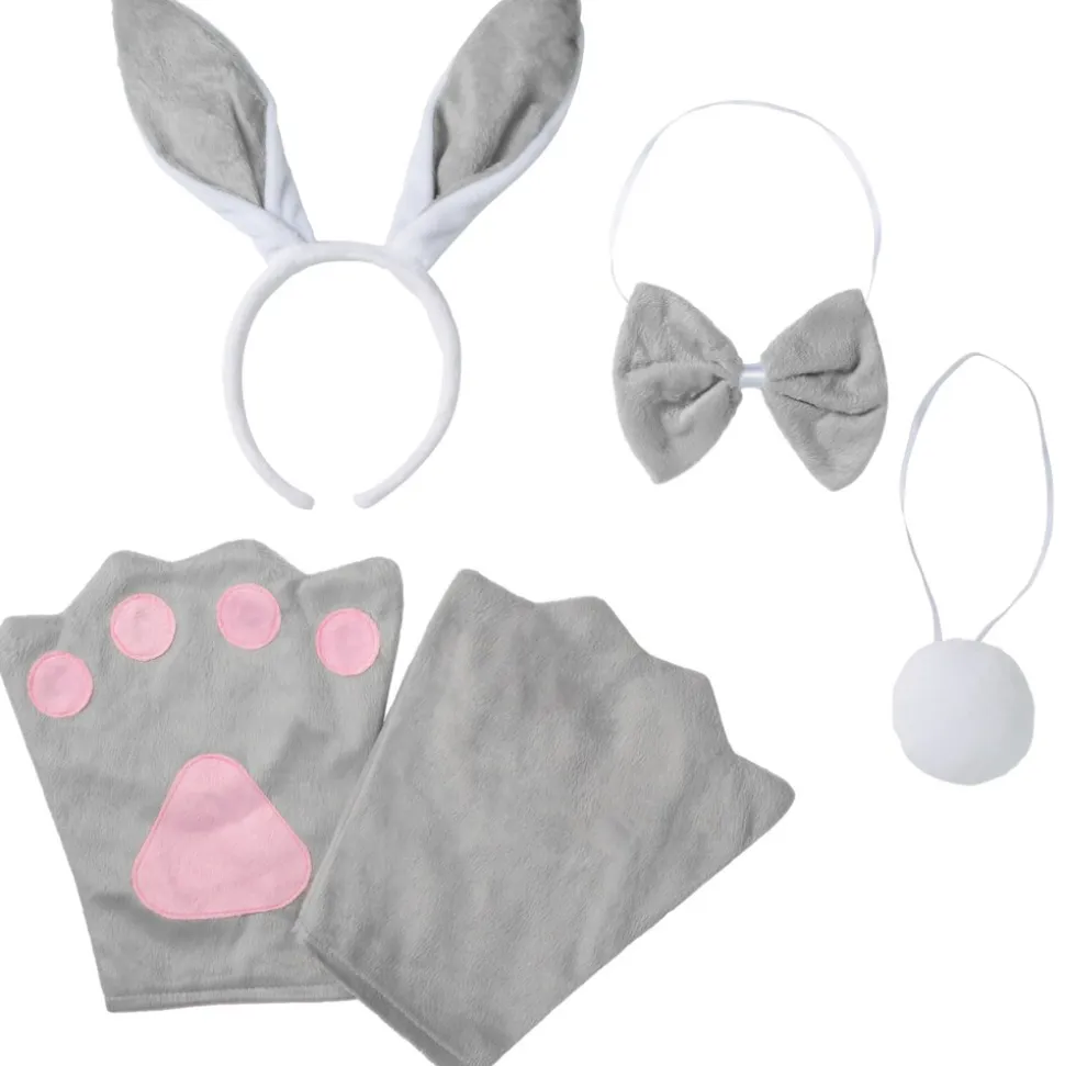 tectake® Accessoires-Set Hase
