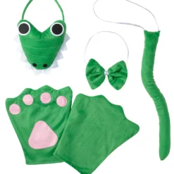 tectake® Accessoires-Set Krokodil