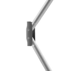 tectake® Aluminium Campingtisch, faltbar, höhenverstellbar, 90 x 52 x 47 - 70 cm