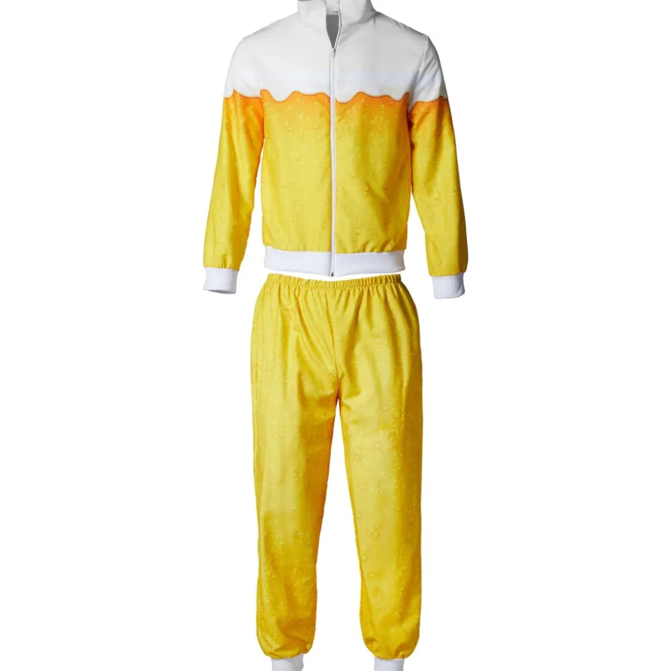 tectake® Damenkostüm Bier Jogginganzug
