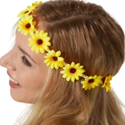 tectake® Damenkostüm Hippie Weste und Hose