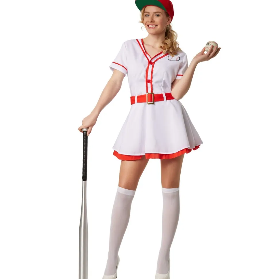 tectake® Frauenkostüm Baseball