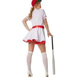 tectake® Frauenkostüm Baseball