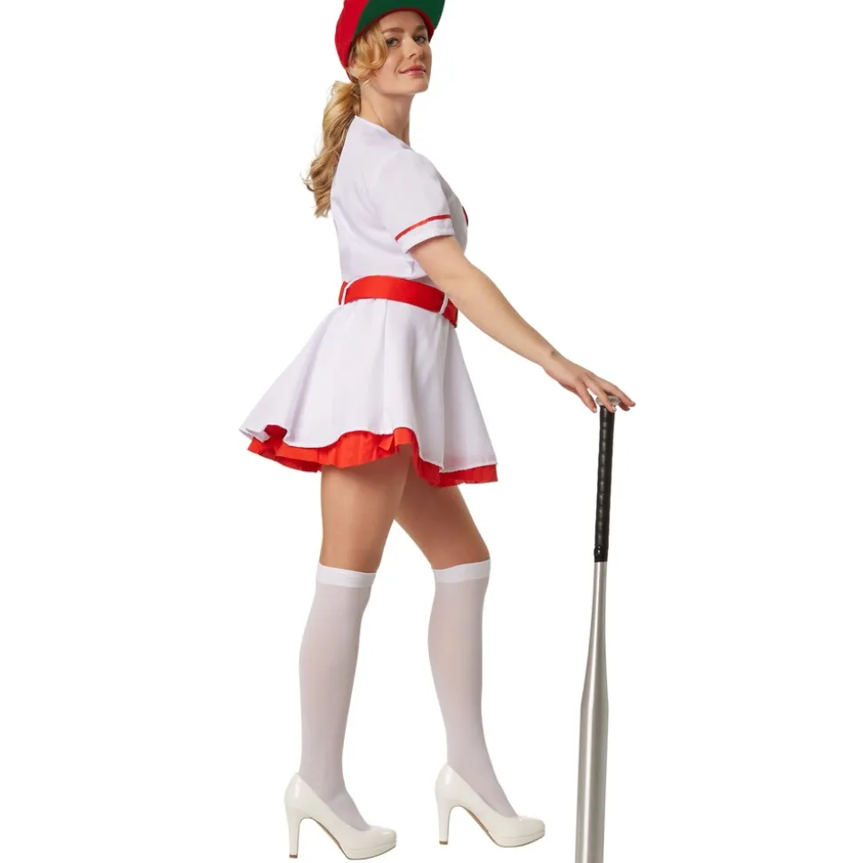 tectake® Frauenkostüm Baseball