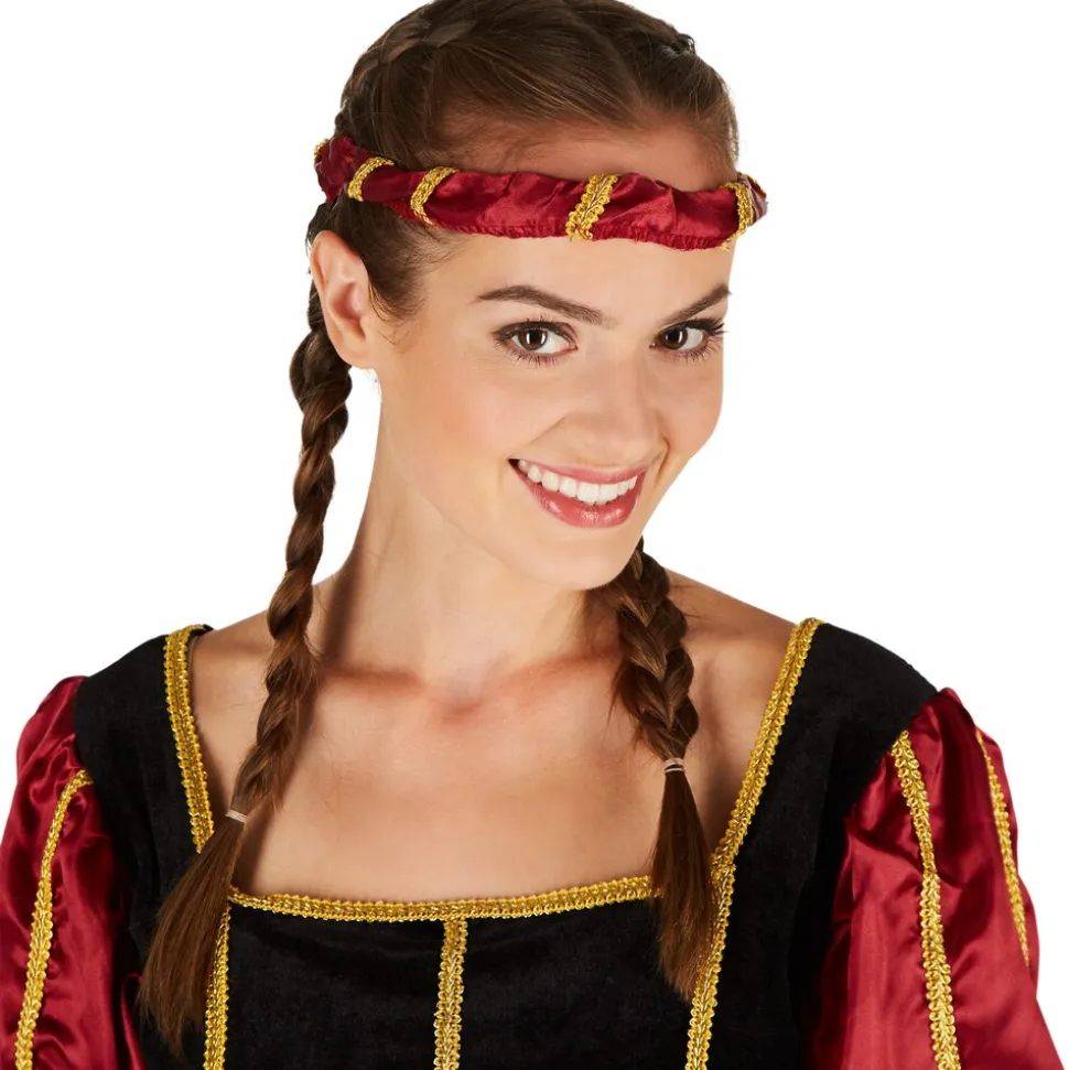 tectake® Frauenkostüm Burgdame