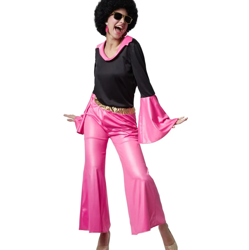 tectake® Frauenkostüm Disco Sternchen