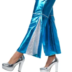 tectake® Frauenkostüm Disco Starlet
