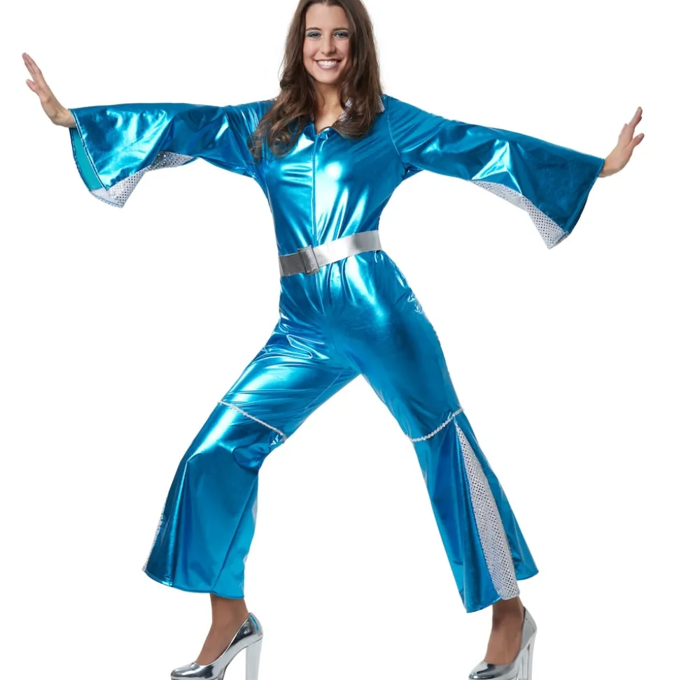 tectake® Frauenkostüm Disco Starlet