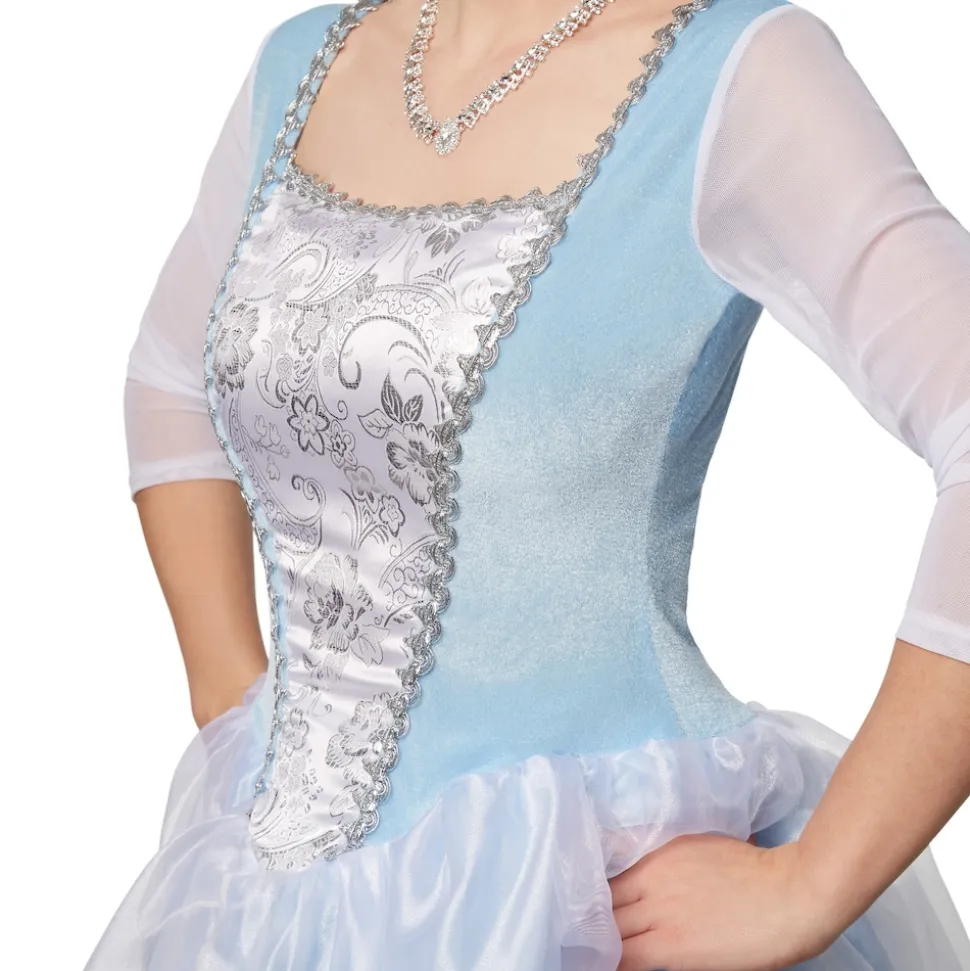 tectake® Frauenkostüm Edles Prinzessinnenkleid Cinderella