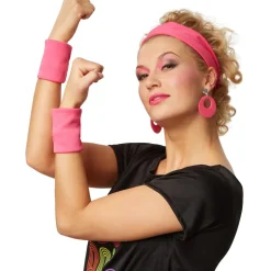 tectake® Frauenkostüm 80er Jahre Disco-Lady