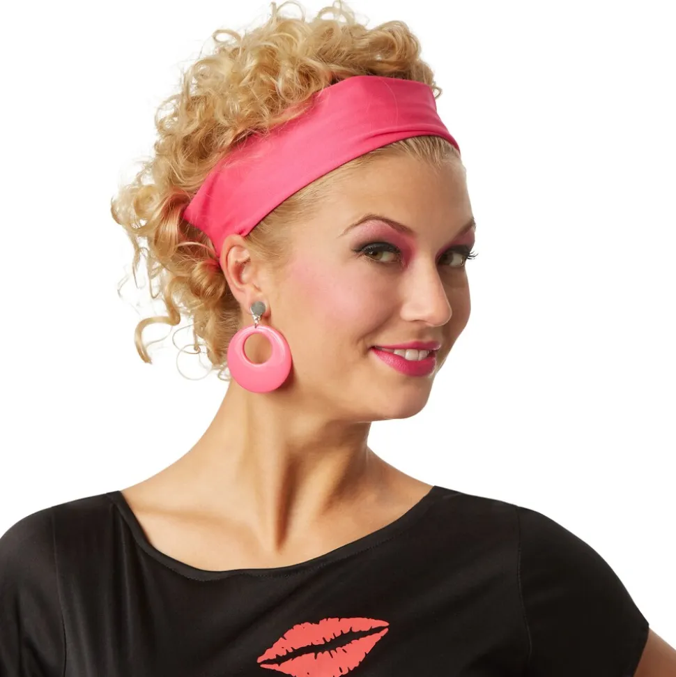 tectake® Frauenkostüm 80er Jahre Disco-Lady