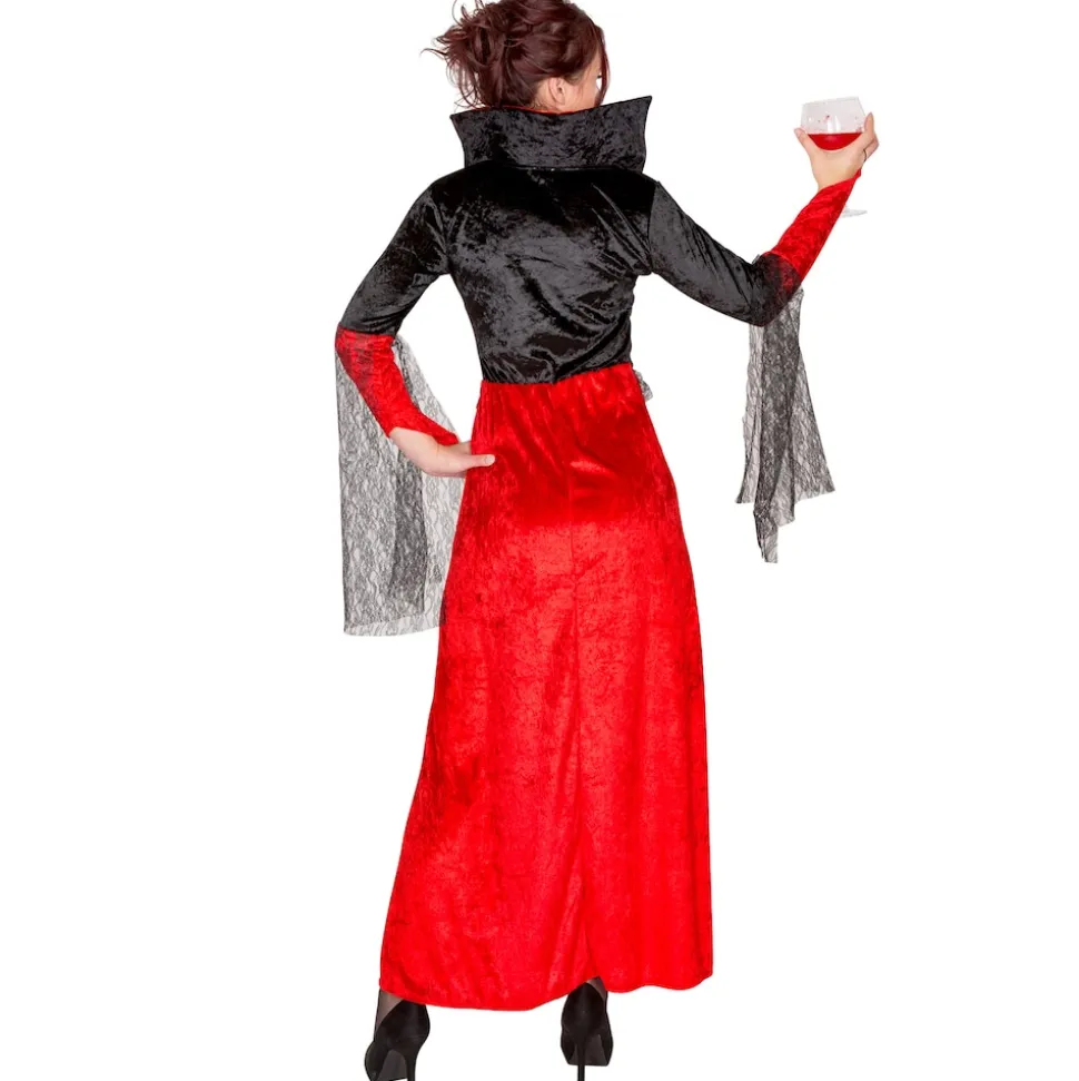tectake® Frauenkostüm Gothic Vampirkleid
