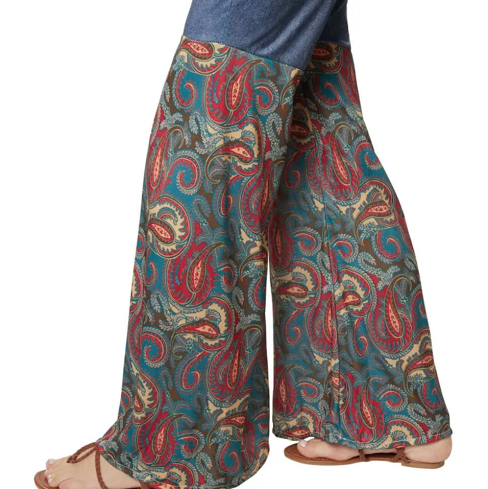 tectake® Frauenkostüm Groovy Flower Girl
