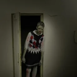 tectake® Frauenkostüm Gruseliges Zombie Schulmädchen