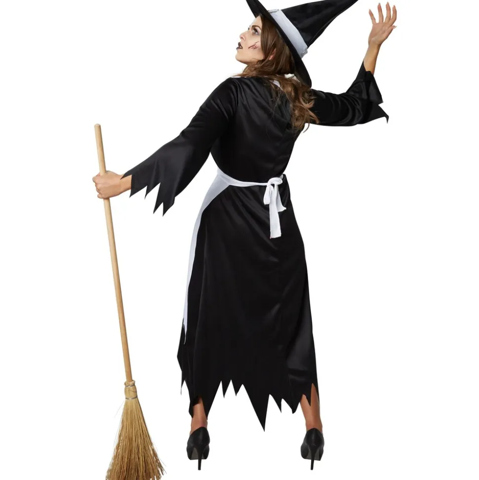 tectake® Frauenkostüm Gruselige Hexe