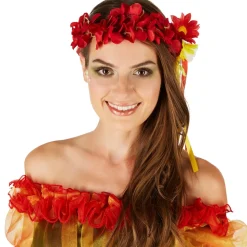 tectake® Frauenkostüm Herbstfee