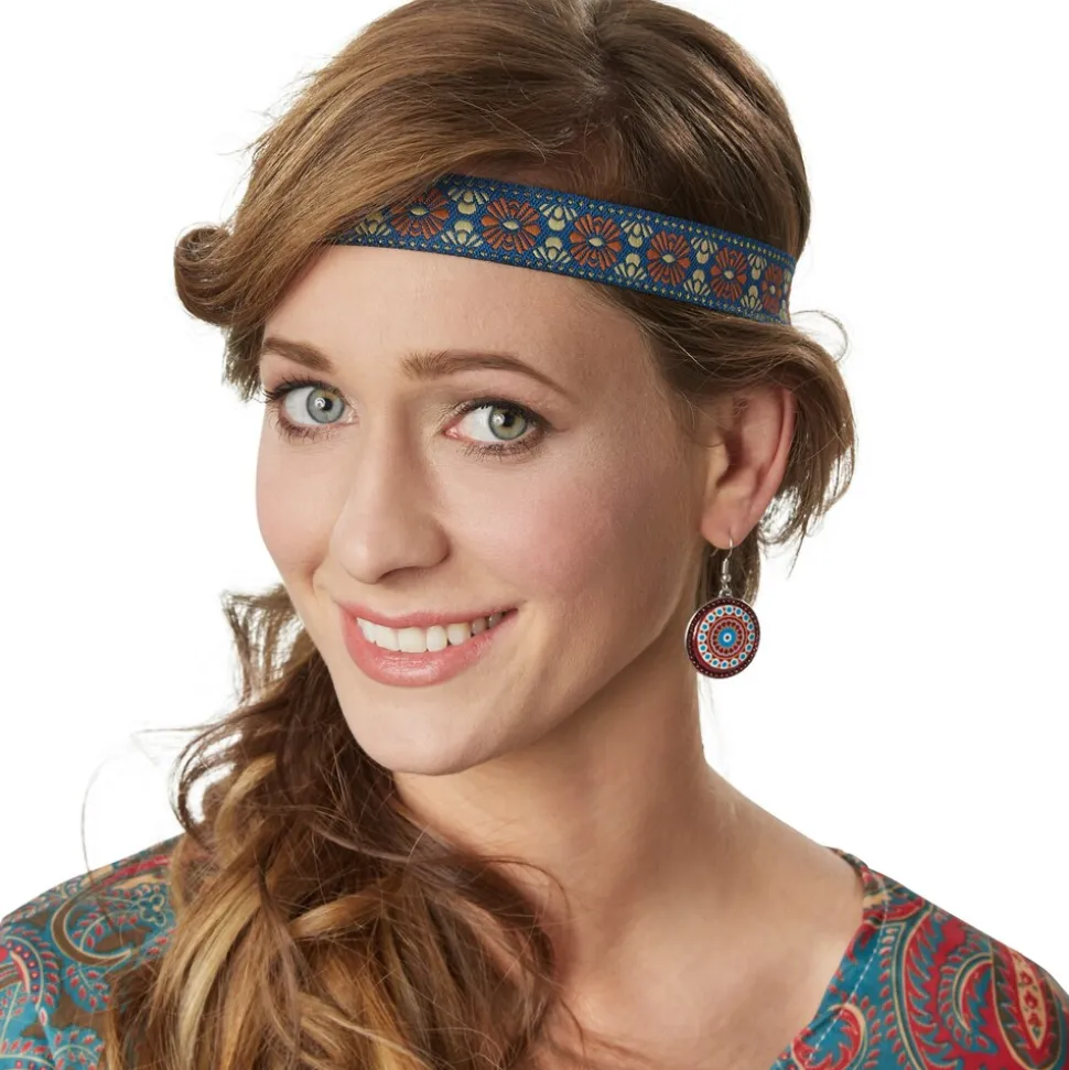 tectake® Frauenkostüm Hippie Girl Harmony