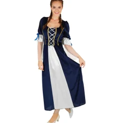 tectake® Frauenkostüm Königstochter
