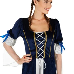 tectake® Frauenkostüm Königstochter