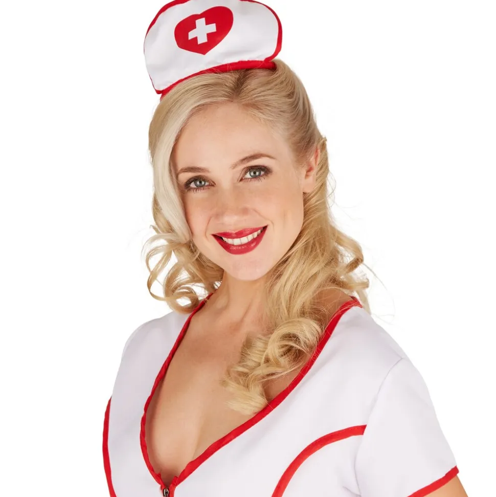 tectake® Frauenkostüm Krankenschwester
