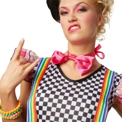 tectake® Frauenkostüm Neon Clown