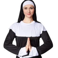 tectake® Frauenkostüm Nonne