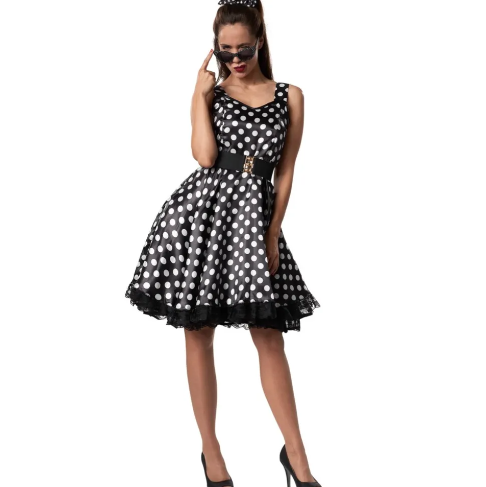 tectake® Frauenkostüm Rockabilly Lady