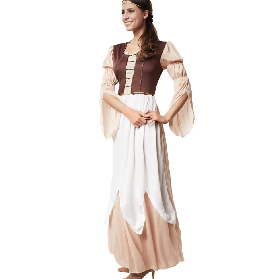 tectake® Frauenkostüm Schöne Müllerstochter