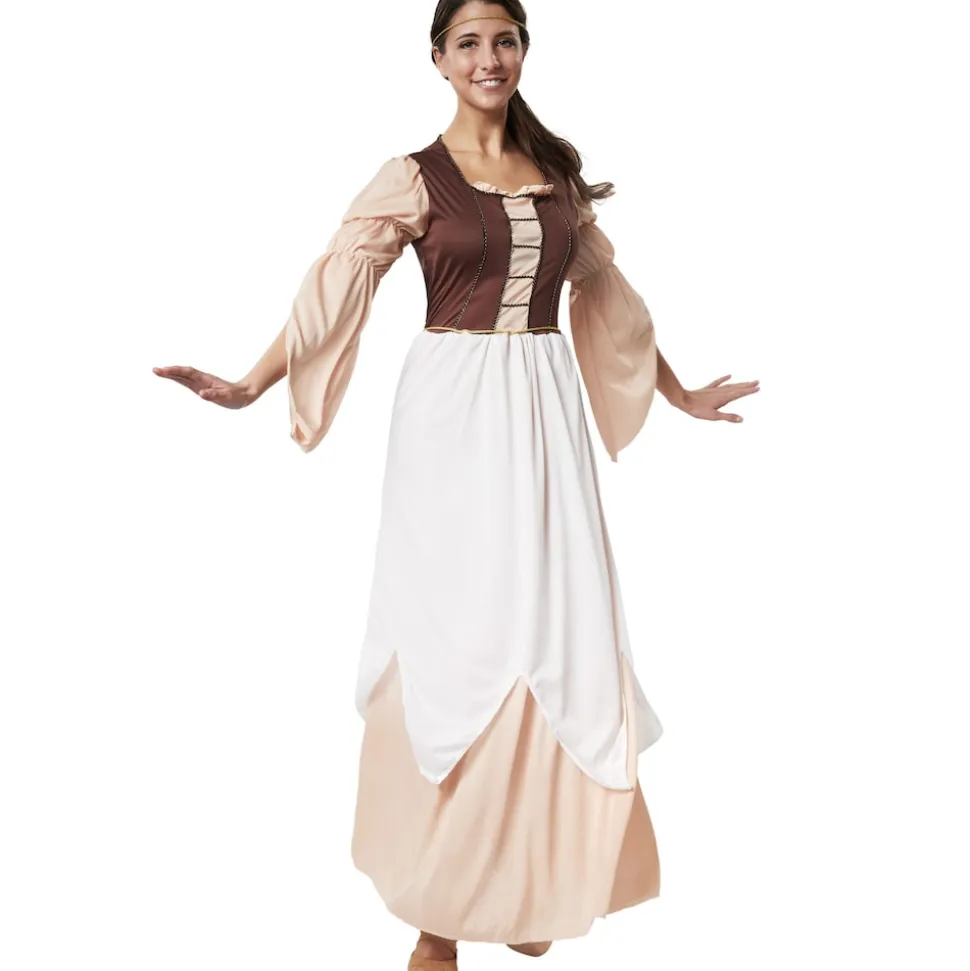 tectake® Frauenkostüm Schöne Müllerstochter