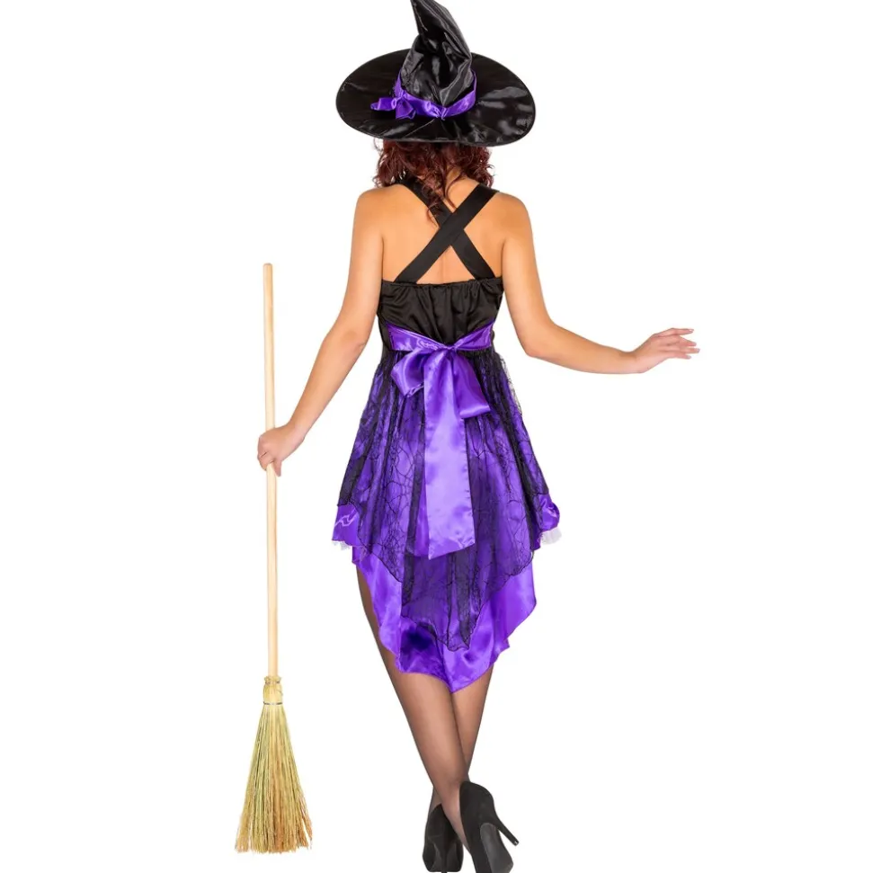 tectake® Frauenkostüm sexy Hexenkleid