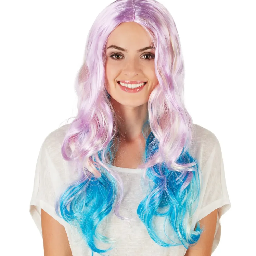 tectake® Frauenperücke Fashion Pastell