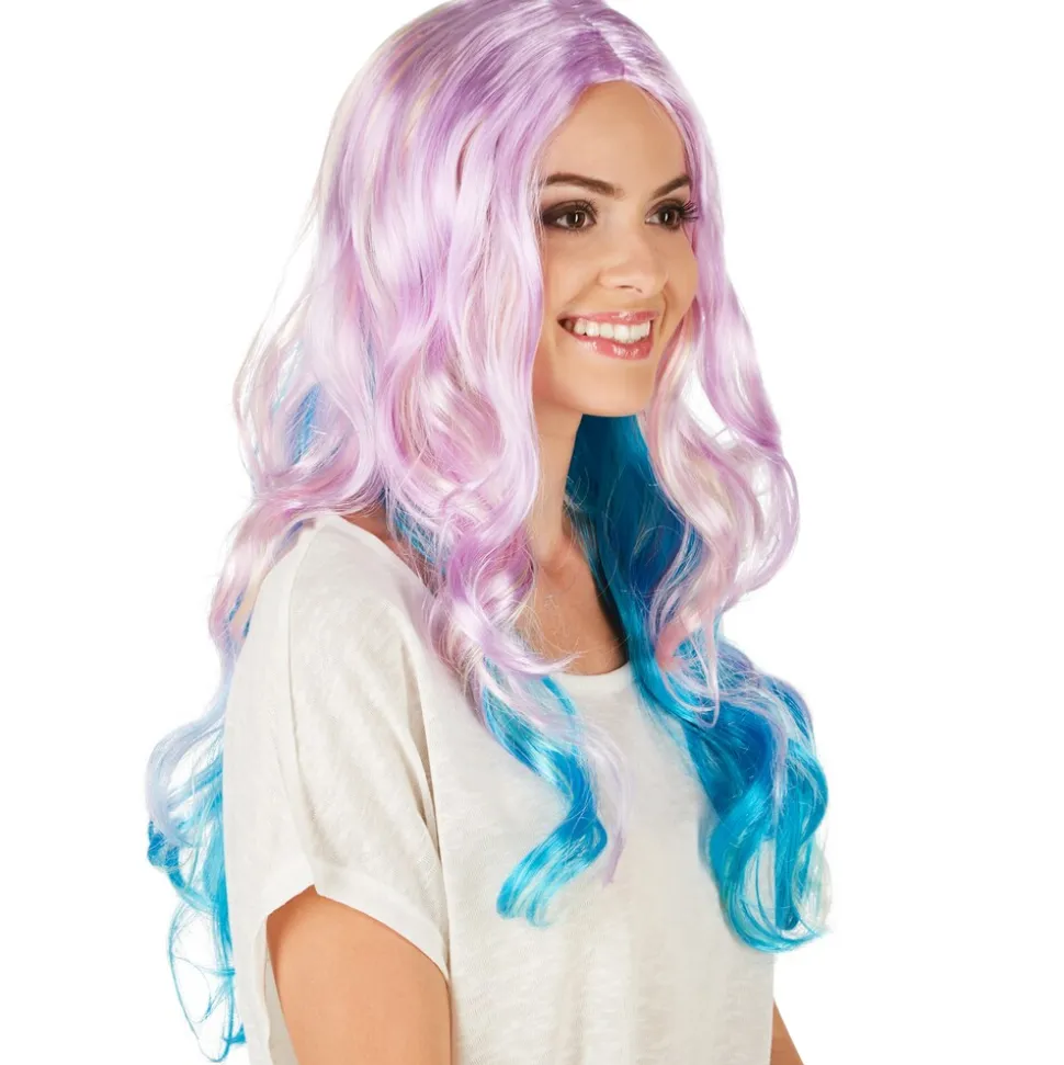 tectake® Frauenperücke Fashion Pastell