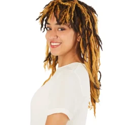 tectake® Frauenperücke Neandertalerin