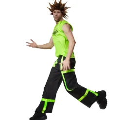 tectake® Herrenkostüm Cooler Raver