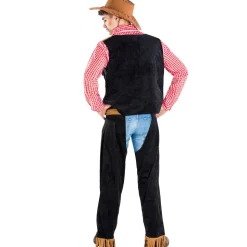 tectake® Herrenkostüm Cowboy Matthew