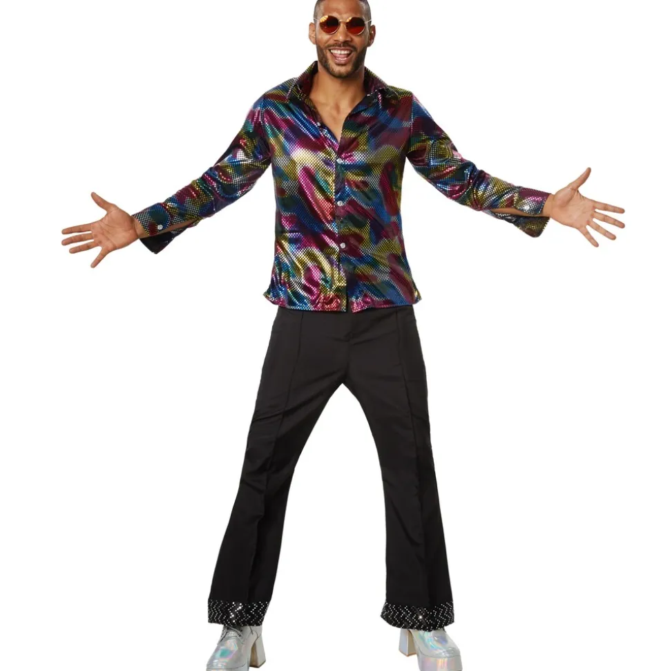 tectake® Herrenkostüm Disco King