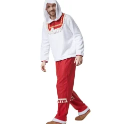 tectake® Herrenkostüm Einfallsreicher Eskimo