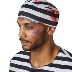 tectake® Herrenkostüm Gruseliger Zombie Sträfling