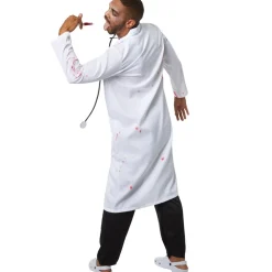 tectake® Herrenkostüm Gruseliger Zombie Doktor