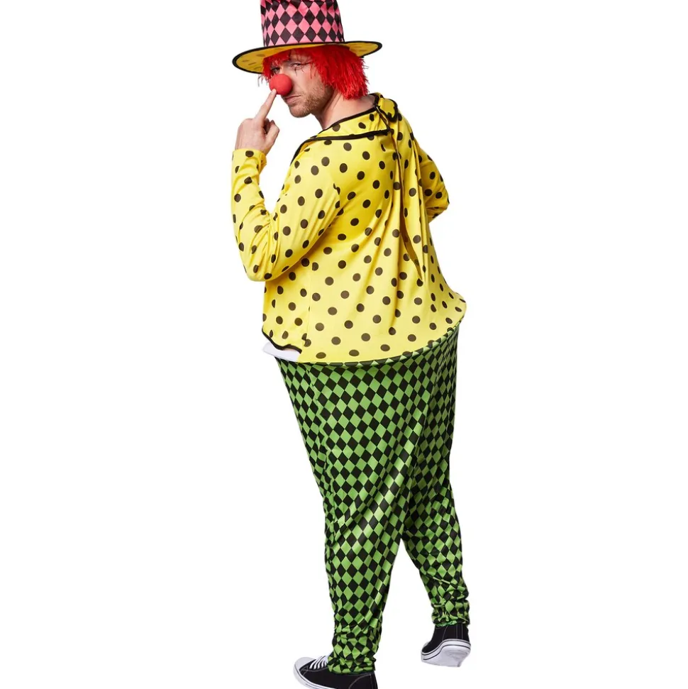 tectake® Herrenkostüm opulenter Clown Pepe