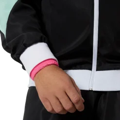 tectake® Herrenkostüm Retro 80er 90er Jahre Jogginganzug