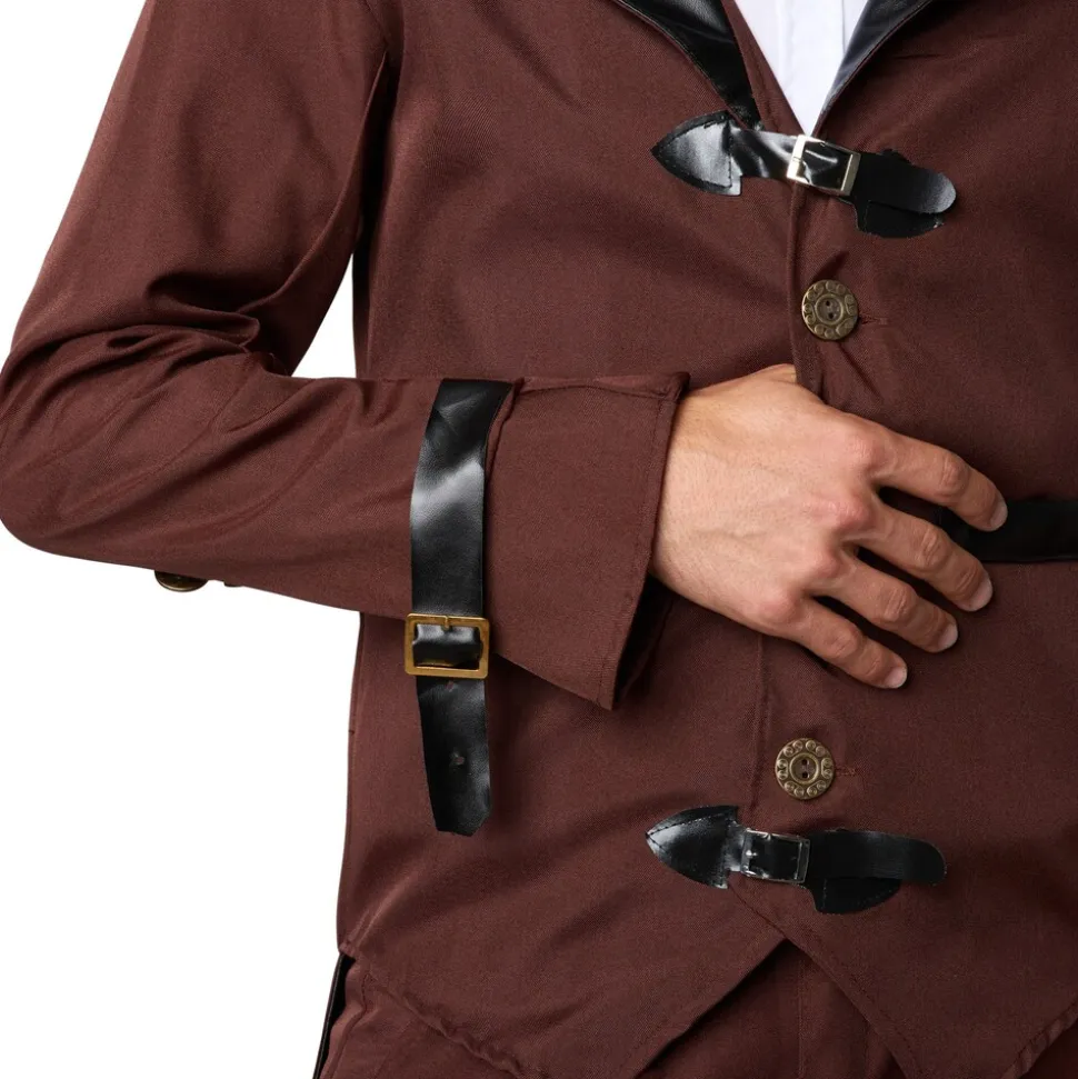 tectake® Herrenkostüm Steampunk Graf
