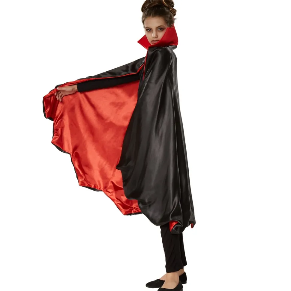 tectake® Kinderkostüm Vampirumhang Fledermaus
