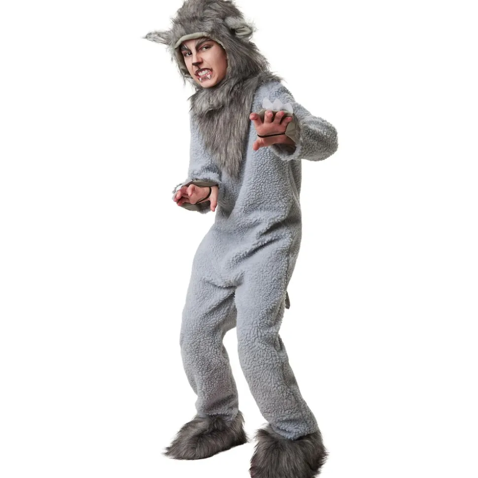 tectake® Kinderkostüm Wölfchen Wildfang