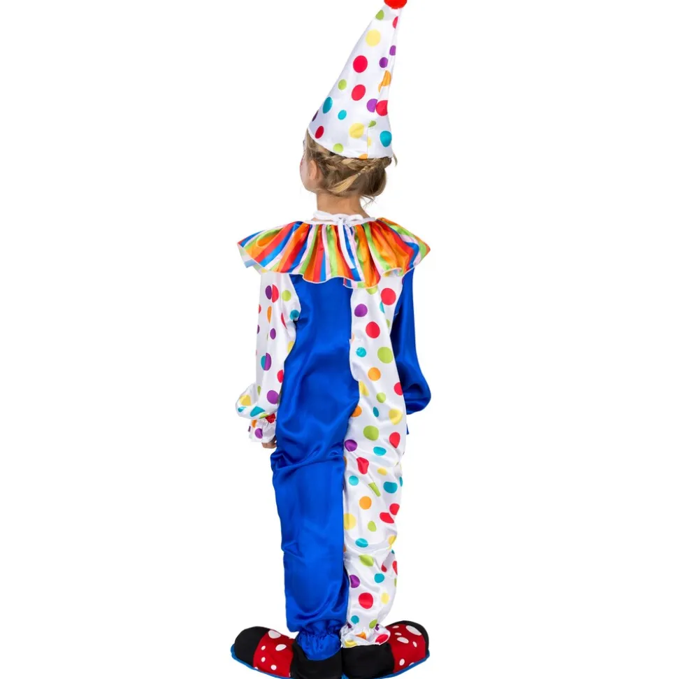 tectake® Kinder - Teenkostüm Clown Jux