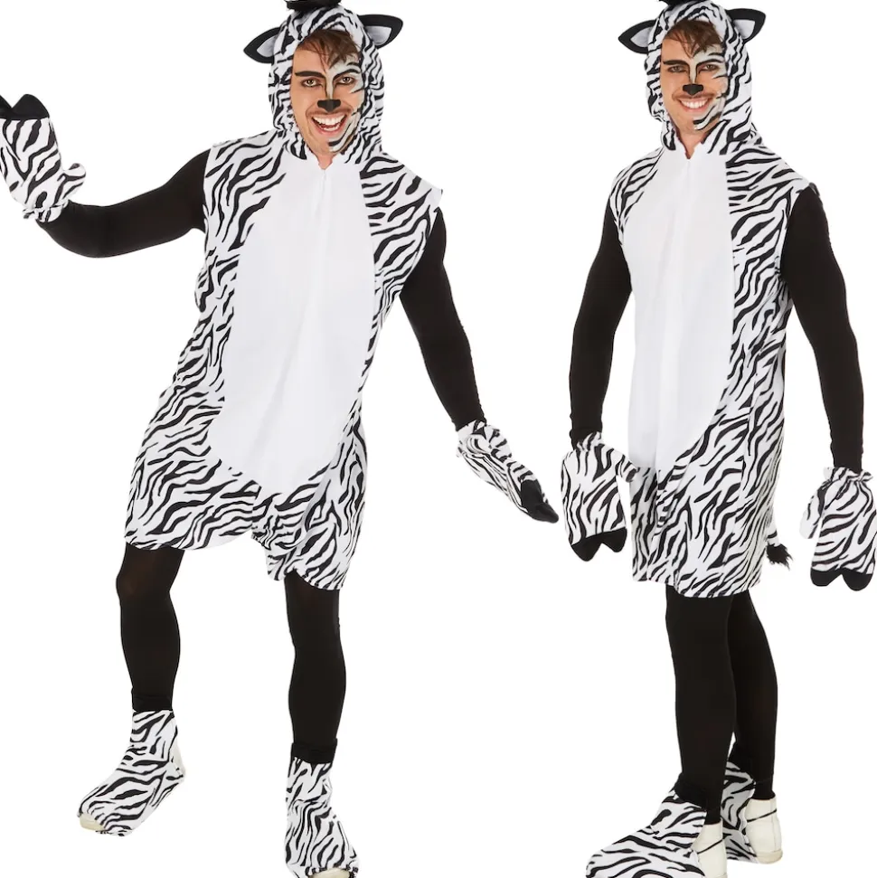 tectake® Kostüm Zebra