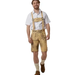 tectake® Kunstlederhose Luis