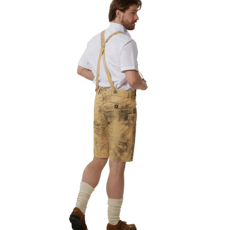 tectake® Kunstlederhose Luis